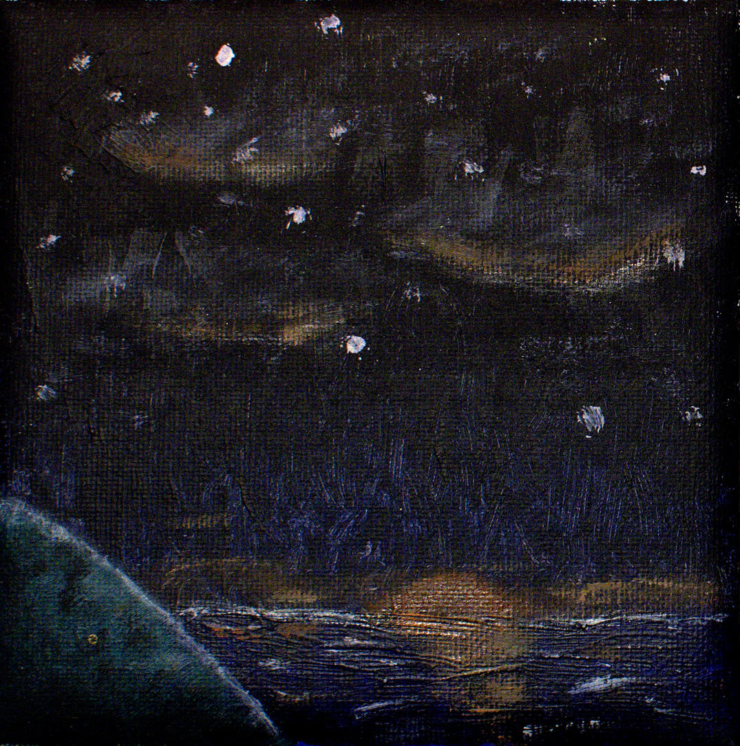 Artwork Sunset-in-the-starry-night